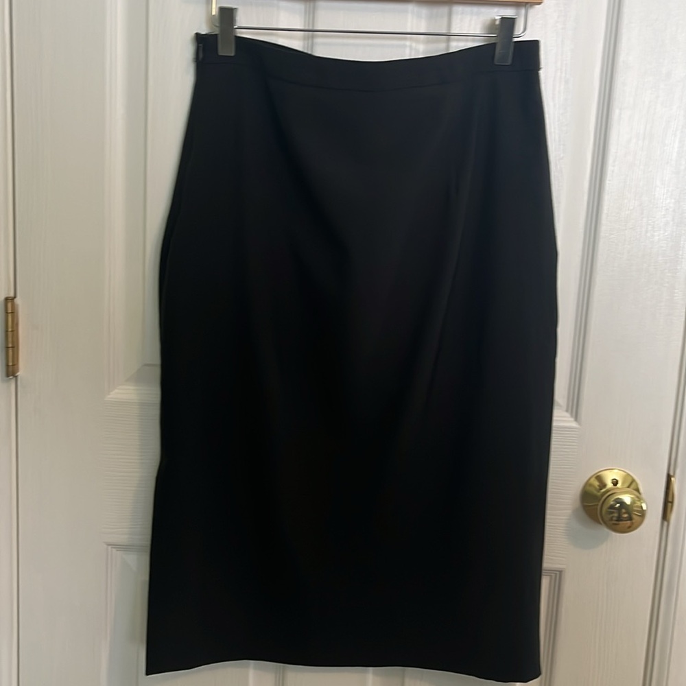 Banana republic black pencil skirt 8 tall